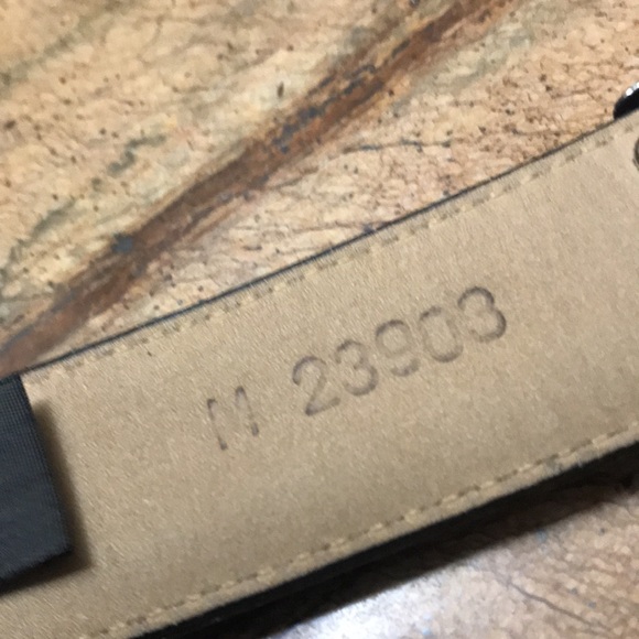 Brighton Belt Unique Two Tone Framed Leather M - Picture 9 of 16